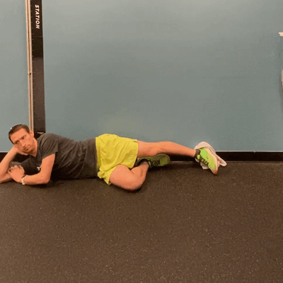 Side Hip Abduction: Build strength in the glute medius for hip stability and balance.